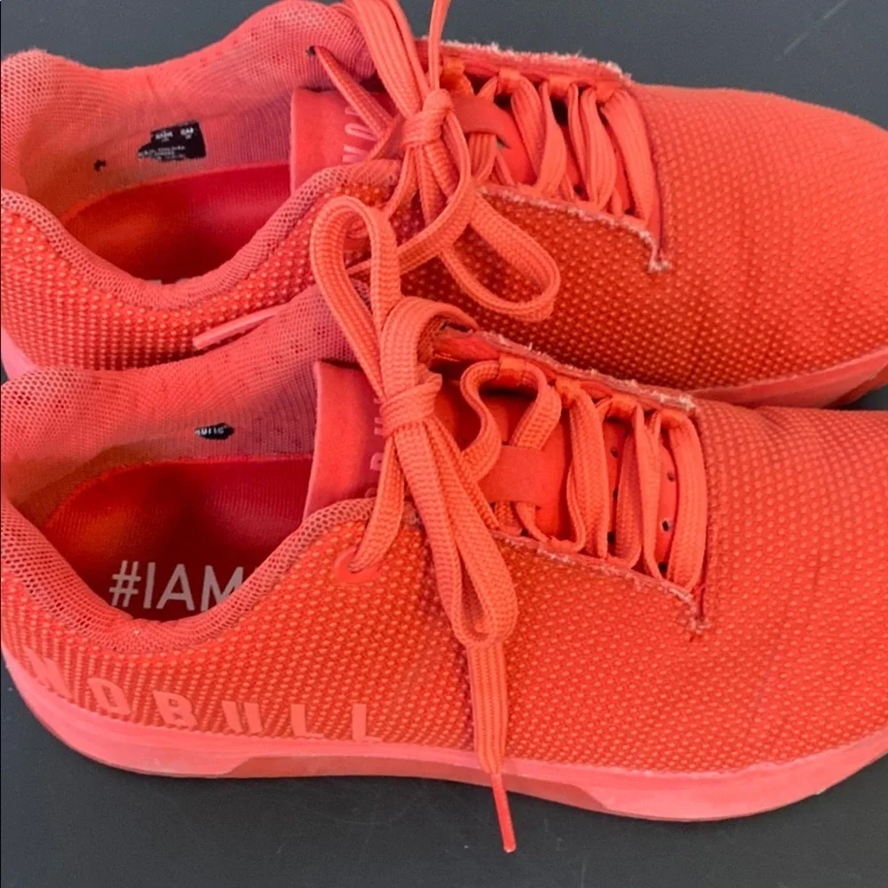 NOBULL Fiery Red Athletic Sneakers